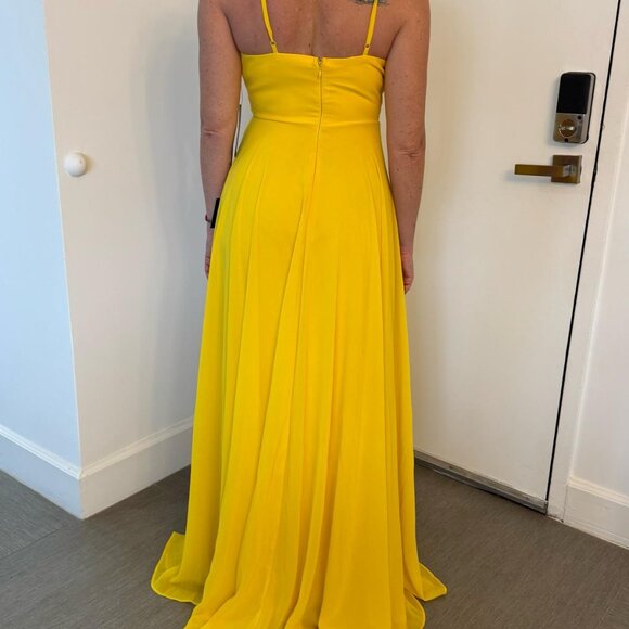 All About Love Yellow Maxi Dress - Picture 3 of 3
